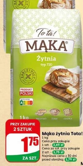 mąka żytnia typ 720