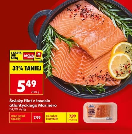 filet z łososia atlantyckiego