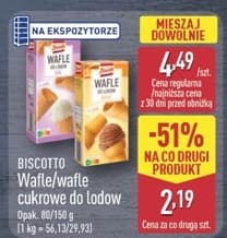 wafle czekoladowe do lodów