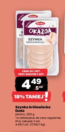Duda szynka królewiecka 250g
