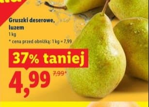 gruszki deserowe