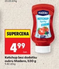 ketchup bez dodatku cukru