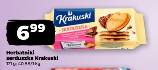 herbatniki serduszka