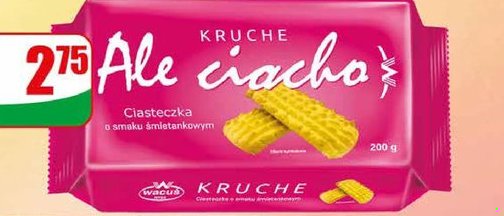 ciasteczka kruche o smaku śmietankowym