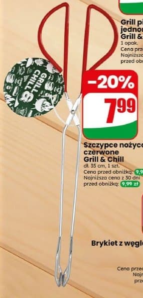 szczypce nożycowe czerwone