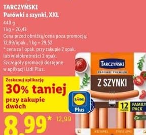 parówki z szynki