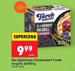 ser pleśniowy camembert na grill żurawina