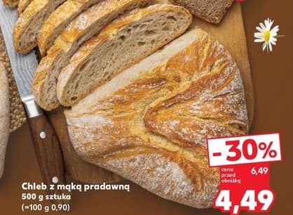 chleb z mąką prawną