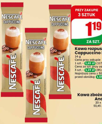 kawa rozpuszczalna cappuccino