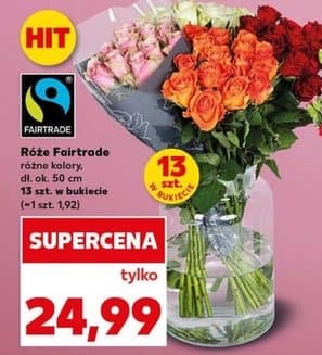 róże Fairtrade
