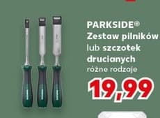 zestaw pilników lub szczotek drucianych