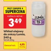 wkład olejowy do zniczy