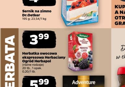 herbatka owocowa ekspresowa