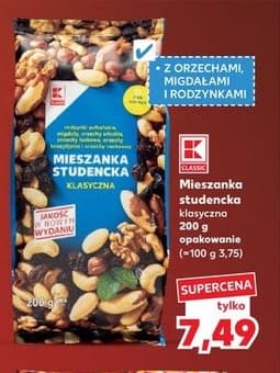 mieszanka studencka bakaliowa