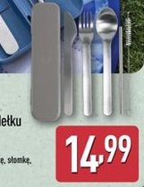 zestaw sztućców w pudełku turystycznym