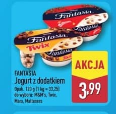 Fantasia jogurt z dodatkiem 120g
