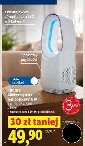 miniwentylator bezłopatkowy