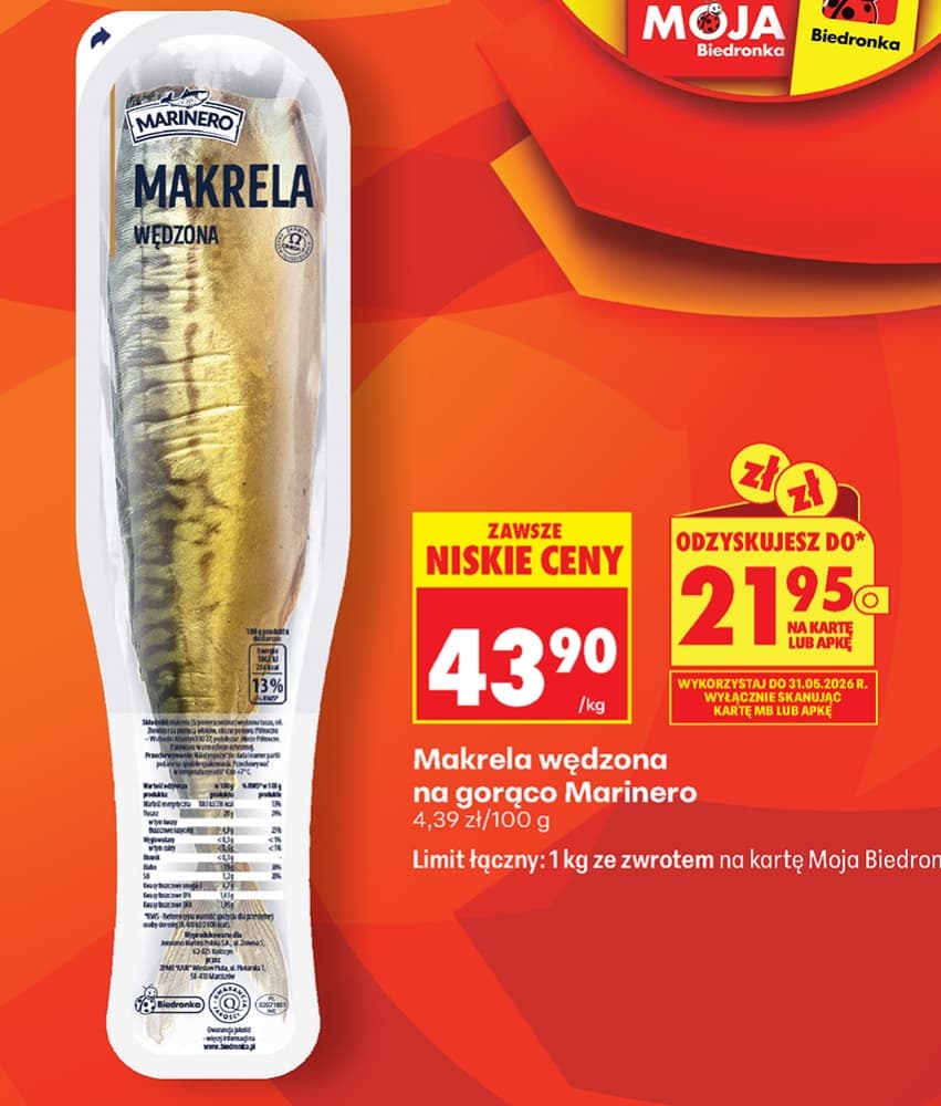 makrela wędzona na gorąco