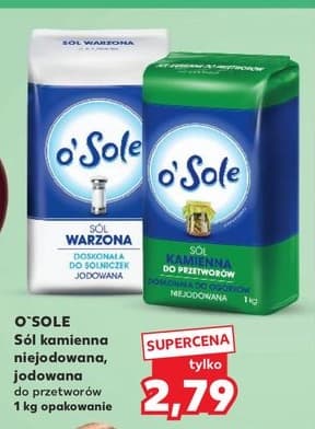 sól kamienna niejodowana, do przetworów