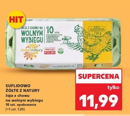 jaja z chowu na wolnym wybiegu