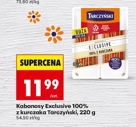kabanosy exclusive 100% z kurczaka