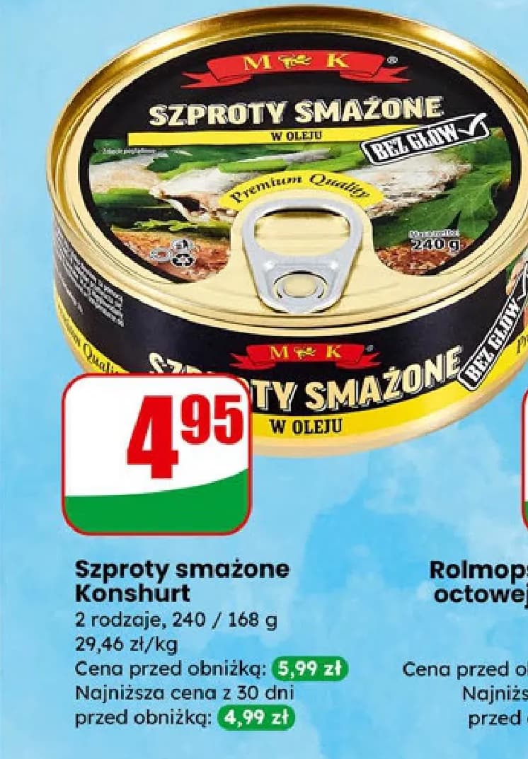 szproty smażone w oleju