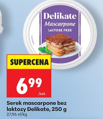 ser mascarpone bez laktozy