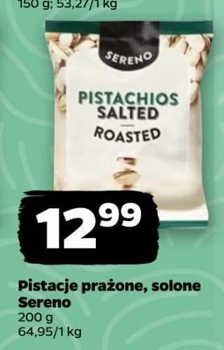 pistacje prażone solone