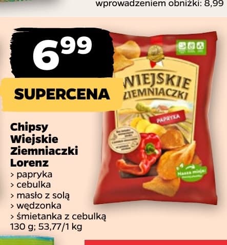 chipsy ziemniaczki
