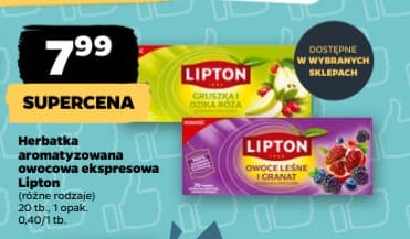herbatka aromatyzowana owocowa ekspresowa