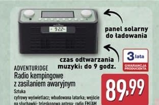 radio kempingowe z zasilaniem awaryjnym
