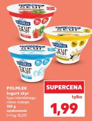 jogurt skyr typu islandzkiego różne rodzaje