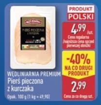 pierś pieczona z kurczaka