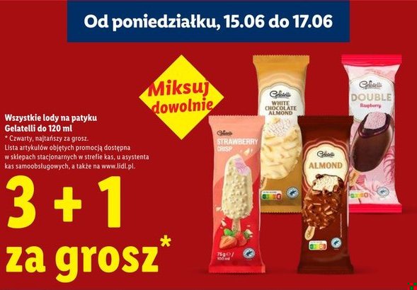 Wszystkie lody na patyku Gelatelli