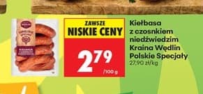 kiełbasa z czosnkiem niedźwiedzim