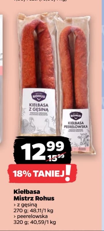 kiełbasa z gęsiną