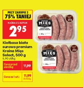 kiełbasa biała surowa premium select