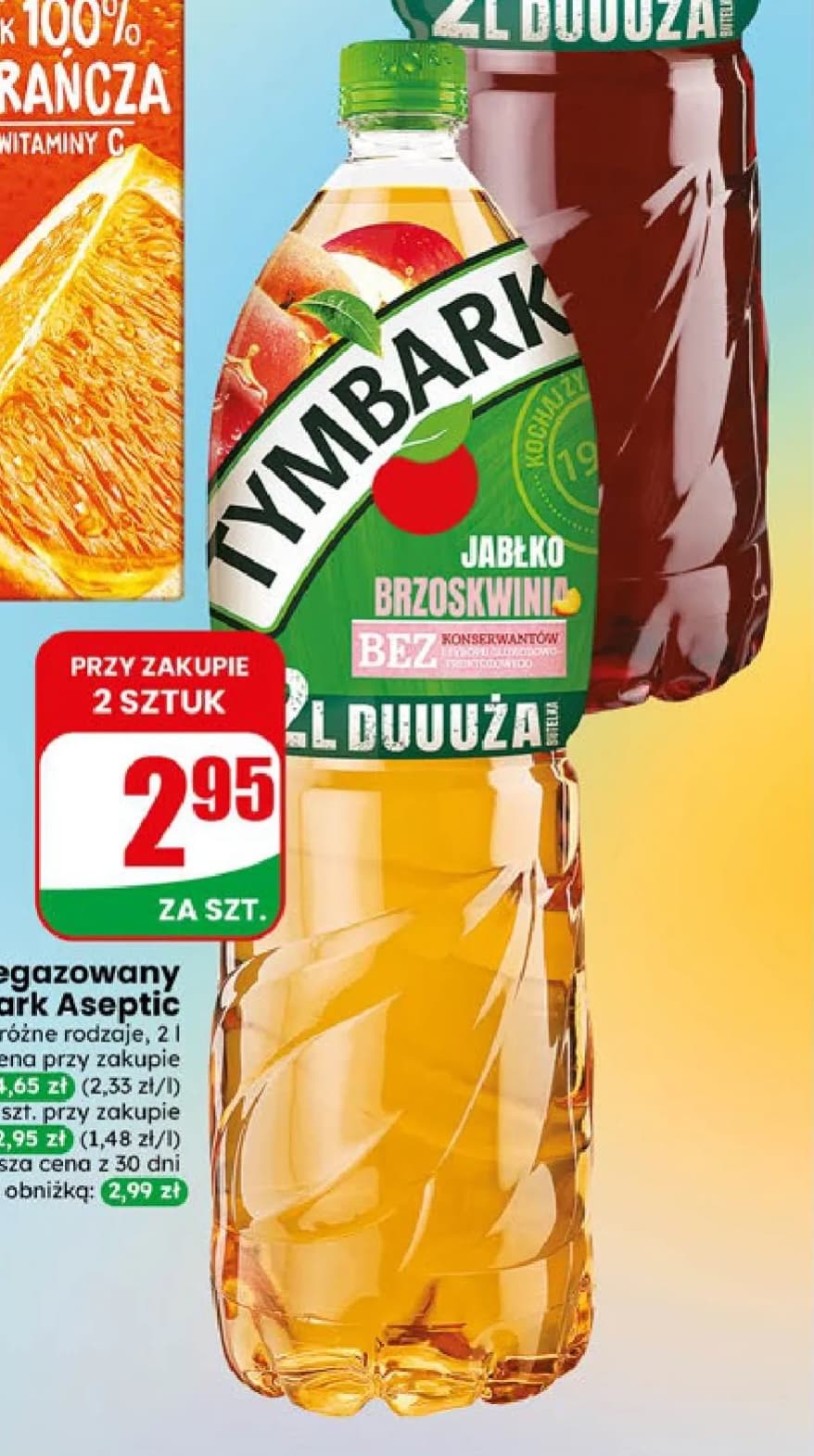 napój niegazowany różne rodzaje