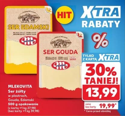 ser żółty gouda edamski