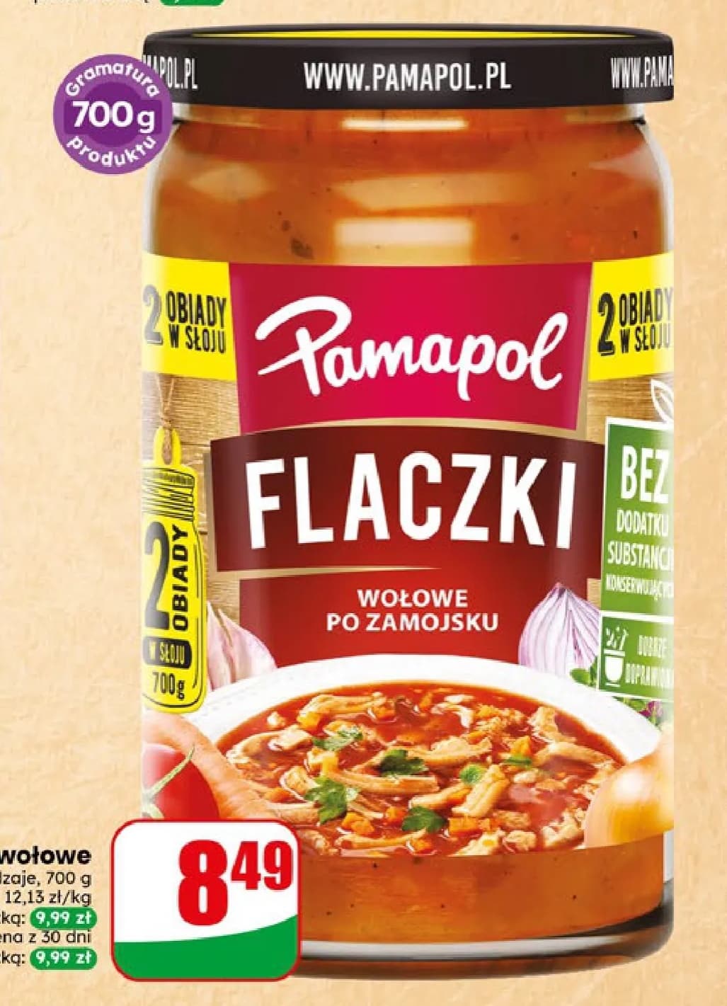 flaki wołowe