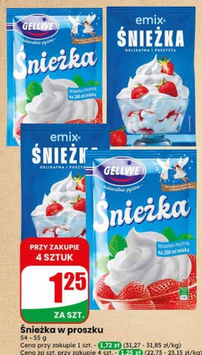 Śnieżka w proszku