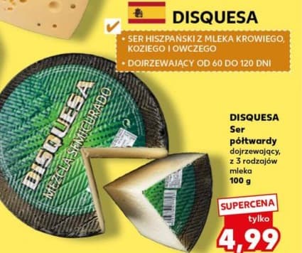 ser półtwardy dojrzewający z 3 rodzajów mleka