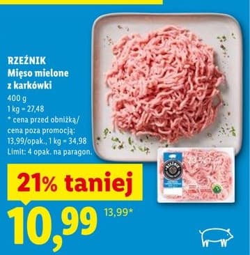 mięso mielone z karkówki