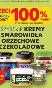 wszystkie kremy i smarowidła orzechowe i czekoladowe