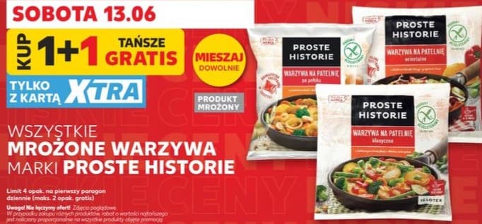 Wszystkie mrożone warzywa