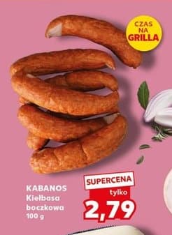 kabanos kiełbasa boczowa