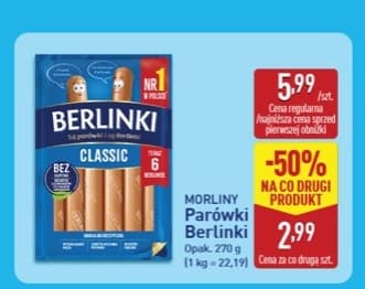 parówki berlinki classic