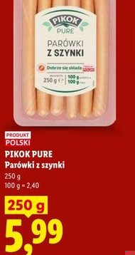 parówki z szynki