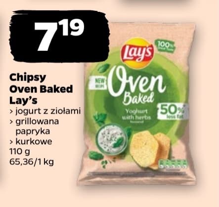 chipsy oven baked jogurt z ziołami