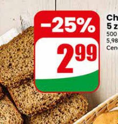 chleb żytni 100% 5 ziaren
